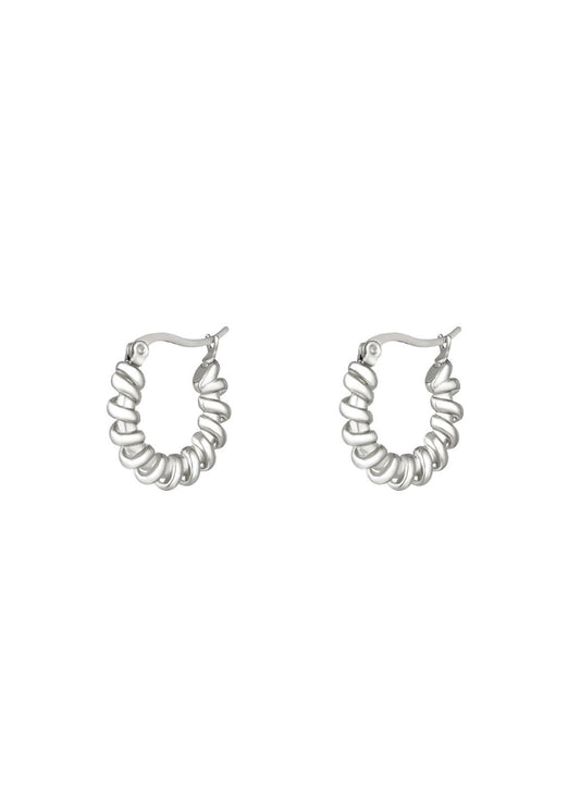 Twirl Earring silver
