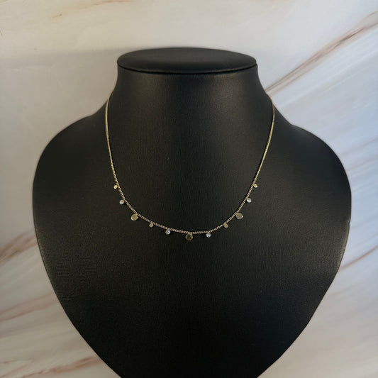 Simple Rhinestone Necklace